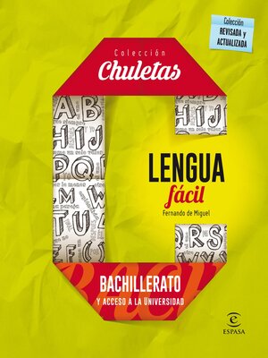 cover image of Lengua fácil para bachillerato